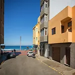 旅馆 La Ventana Azul Surf 大加那利岛拉斯帕尔马斯