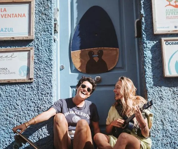 La Ventana Azul Surf ホステル