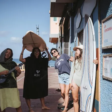 Hostel La Ventana Azul Surf Las Palmas