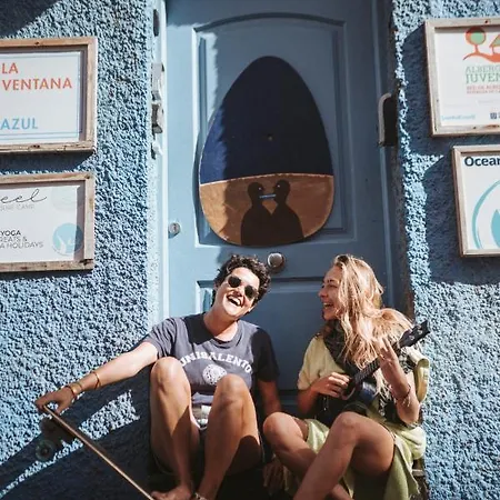 La Ventana Azul Surf ホステル